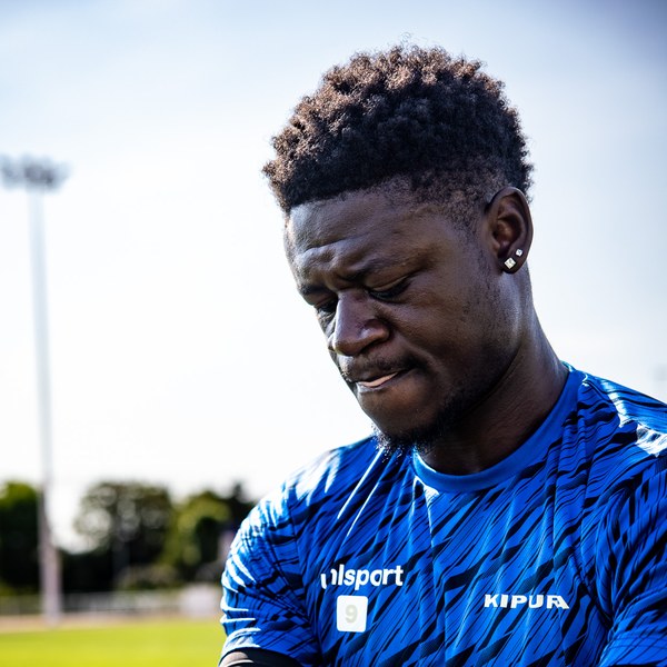 Yann Amougou, gardien de but, après son stage intensif KIPURA